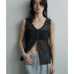 tシャツ Lace Sleeveless Tops レディース