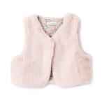 ベスト リバティファーベスト キッズ 子供服 女の子