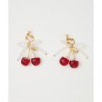 イヤリング サクランボイヤリング レディース