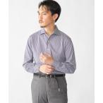 ショッピングストライプ フォーマル シャツ SHIPS: ジャージー ロンドンストライプ ワンピースカラー シャツ メンズ