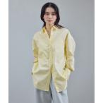 ショッピングオックス ブラウス シャツ コットンオックスウォッシュドシャツ レディース