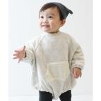 ショッピングベビー ベビー服 ロンパース ニットキルト ボアポケットロンパース