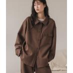 ブラウス シャツ 「original」スウェットシャツ / セットアップ対応 スエット 韓国 モード ノームコア シティガール 韓国 ブラウン ブラッ
