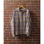 シャツ SHIPS: AUTHENTIC ウィークエンド チェック ネル シャツ メンズ