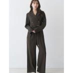 オールインワン テーラーカラーコンビネゾン レディース