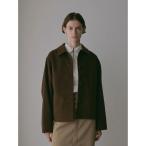 ブルゾン アウター フェイクスエードジャケット レディース