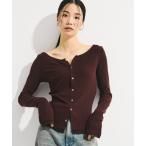 tシャツ 「STUDIOUS/ステュディオス」Cashmere Silk Long Tee/カシミヤシルクロングトップス レディース