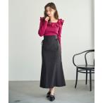 ショッピングハート スカート 2025秋冬新作 ハートフロッキースカート