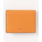 [FURLA] футляр для карточек - orange женский 