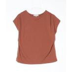 [GLOBAL WORK] короткий рукав футболка M Brown женский 