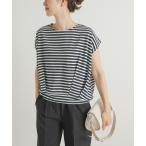 [URBAN RESEARCH DOORS] трикотаж с коротким рукавом MEDIUM оттенок голубого прочее женский 