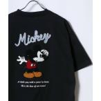 「Disney」 半袖Tシャツ LL ブラック レディース