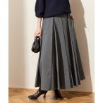 ショッピングロングスカート スカート 「追加」WOOLプリーツスカート