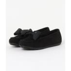 デッキシューズ モカシン 「Bridget Birkin」グログランリボンモカシンシューズ(551661) レディース