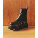 ブーツ 「PARADIS COULEUR」ボリュームソールサイドゴアブーツ(353023) レディース