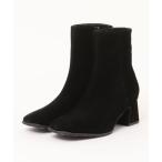 ブーツ 「PARADIS COULEUR」スクエアトウ撥水ショートブーツ(353032) レディース