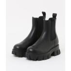 ブーツ 「PARADIS COULEUR」防滑トラックソール撥水サイドゴアブーツ(353037) レディース