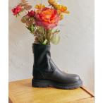 ブーツ 「PARADIS COULEUR」防滑ソール撥水ストレッチショートブーツ(353039) レディース