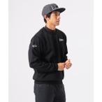 トレーナー スウェット ORANGE LABEL / KARUISHI レイヤード風 プルオーバー メンズ