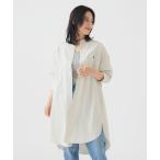 ショッピングバンド ワンピース Gymphlex / バンドカラー シャツ ワンピース