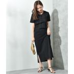 「INTERPLANET」 半袖ワンピース FREE ブ