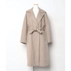 「IENA」 チェスターコート 38 グレー レディース