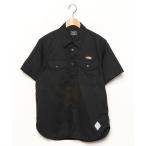 「CRIMIE」 半袖シャツ L ブラック メンズ