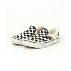 [VANS] в клетку туфли без застежки - белый женский 