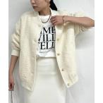 ショッピングツイード 「LOUNGEDRESS」 ツイードジャケット FREE イエロー レディース