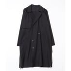 「NO ID.」 トレンチコート ONE SIZE ブラック メンズ