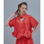 ショッピング半袖シャツ 「manana suerte」 半袖シャツ FREE レッド レディース