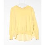 「SACRA」 長袖ニット 38 イエロ