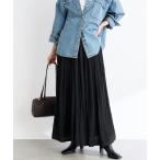 ショッピングスカート スカート 「上品なシルエット」割繊ギャザースカート