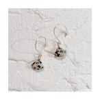 ショッピングダルメシアン ピアス 「mastea」14KGF/ダルメシアンジャスパービッグフックピアス(MA) レディース