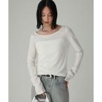 tシャツ シアーツイストフライスクルーカットソー レディース