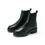 ブーツ 婦人　レザーチェルシーブーツ レディース