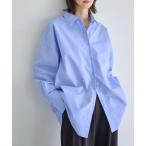 ブラウス シャツ タイプライターオーバーサイズシャツ レディース