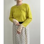 ショッピングカフス tシャツ シアーカフスシャーリングトップス レディース