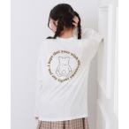 ショッピング韓国子供服 tシャツ フロッキーくまちゃんロンT キッズ 子供服 女の子