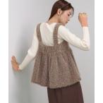 ショッピングバブ tシャツ ブークレーシャギー　ペプラムキャミソール レディース