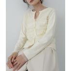 ショッピングバブ カーディガン チュールギャザーカーディガン レディース