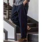 スラックス 「WEB・直営店限定」1PIU1UGUALE3 RELAX(ウノピゥウノウグァーレトレ リラックス)ウールブレンド ツータック ワイドシル