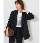 ジャケット テーラードジャケット 「25AW新作」ウーステッドサージジャケット レディース