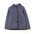 「LAVENHAM」 ドット柄ジャケット 40 ネイビー レディース