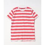 [FREAK'S STORE] окантовка рисунок короткий рукав футболка M красный мужской 