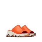 「SOREL」 ミュール 24.0cm オレンジ レディース