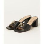 「COACH」 ミュール 23cm ブラック レディース