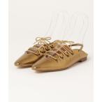 [ODETTE E ODILE] обувь 24cm Gold женский 