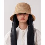 ショッピングストローハット 「La Maison de Lyllis」 ストローハット 57cm ベージュ レディース