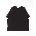 [ADRER] короткий рукав футболка S черный мужской 